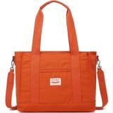 Smart Bags Exclusive Kanvas Kumaş Kadın Omuz Çantası 1326 - Kiremit