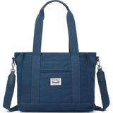 Smart Bags Exclusive Kanvas Kumaş Kadın Omuz Çantası 1326 - Lacivert