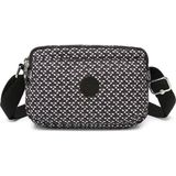 Smart Bags Günlük Küçük Boy Su Geçirmez Hafif Krınkıl Kumaş Kadın Omuz Çantası Siyah/beyaz