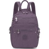 Smart Bags Günlük Küçük Boy Su Geçirmez Krınkıl Kumaş Kadın Sırt Çantası Mürdüm