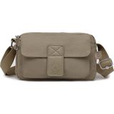 Smart Bags Günlük Minik Boy Su Geçirmez Krınkıl Kumaş Kadın Telefon ve Postacı Çantası Açık Kahve