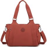 Smart Bags Günlük Orta Boy Su Geçirmez Krınkıl Kumaş Kadın Omuz Çantası Kiremit