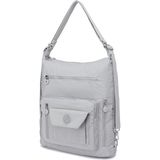 Smart Bags Hem Sırt Hem de Omuz Kadın Çantası BC 1205 4001 - Açık Gri