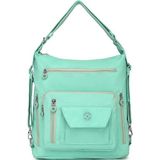 Smart Bags Hem Sırt Hem de Omuz Kadın Çantası BC 1205 4001 - Açık Yeşil - Yeşil - Açık Gri