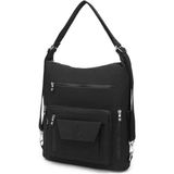 Smart Bags Hem Sırt Hem de Omuz Kadın Çantası BC 1205 4001 - Siyah