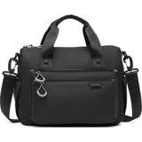 Smart Bags Kadın Çapraz Postacı Çanta Su Geçirmez Çok Gözlü Hafif Premium Günlük Çanta 3141 - Siyah
