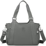 Smart Bags Kadın Omuz Çantası Krinkıl Kumaş Smart Bags 1163 - Koyu Gri
