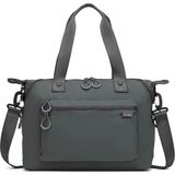 Smart Bags Kadın Omuz Çantası – Özel Kumaş, Su Geçirmez, Geniş Hacim, Hafif & Şık SB3139 - Antrasit