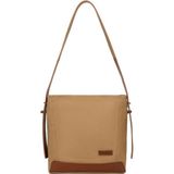 Smart Bags Kanvas Kadın Omuz Çantası - Camel