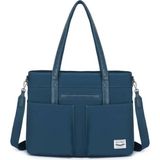 Smart Bags Kanvas Kadın Omuz Çantası - Lacivert