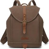 Smart Bags Kanvas Kadın Sırt Çantası - Kahve