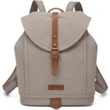 Smart Bags Kanvas Kadın Sırt Çantası - Koyu Gri