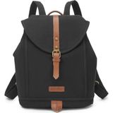 Smart Bags Kanvas Kadın Sırt Çantası - Siyah
