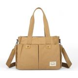 Smart Bags Kanvas Omuz Çantası BC 1307 - Camel