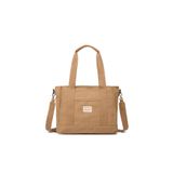 SMART BAGS Kanvas Omuz Çantası, Tek Ebat, 21K-1326-3, Camel, Kadın