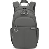 Smart Bags Koyu Gri Hafif Kumaş Omuz Destekli Günlük Küçük Boy Kadın Sırt Çantası - Standart