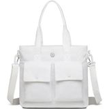 Smart Bags Krinkıl Kadın Omuz Çantası - Beyaz