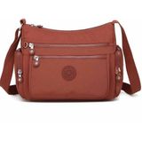 Smart Bags Krinkıl Kumaş Kadın Çapraz Çanta 1115 Kiremit