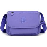 Smart Bags Krinkıl Kumaş Kadın Postacı Çantası Smart Bags 1148 - Mor