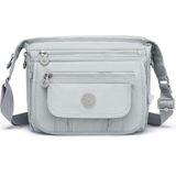 Smart Bags Krinkıl Kumaş Kadın Postacı Çantası Smart Bags 3005 - Açık Gri