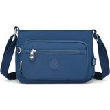 Smart Bags Krinkıl Kumaş Kadın Postacı Çantası Smart Bags 3270 - Lacivert