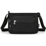 Smart Bags Krinkıl Kumaş Kadın Postacı Çantası Smart Bags 3270 - Siyah