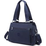 Smart Bags Krinkıl Kumaş Omuz Çantası BC 1125 - Lacivert