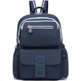 Smart Bags Krinkıl Kumaş Su Geçirmez Kadın Sırt Çantası BC 3168 - Lacivert