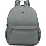 Smart Bags Krinkıl Metalik Kumaş Büyük Boy Sırt Çantası BC 3125 - Metalik Koyu Yeşil
