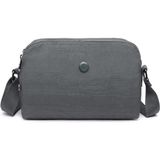 Smart Bags Krinkıl Metalik Kumaş Çapraz Askılı Çanta BC 3002 - Metalik Koyu Yeşil