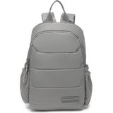 Smart Bags Küçük Boy Yumuşak Kumaş Uniseks Sırt Çantası 8731 - Gri