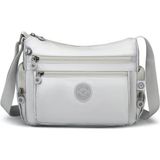 Smart Bags Metalik Kumaş Kadın Postacı Çantası Smart Bags 1115 - Platin