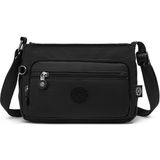 Smart Bags Metalik Kumaş Kadın Postacı Çantası Smart Bags 3270 - Siyah