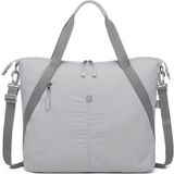 Smart Bags Mikro Poly Kumaş Büyük Boy Kadın Omuz Çantası 3335 - Gri