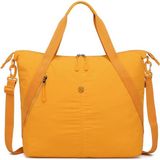 Smart Bags Mikro Poly Kumaş Büyük Boy Kadın Omuz Çantası 3335 - Hardal