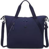Smart Bags Mikro Poly Kumaş Büyük Boy Kadın Omuz Çantası 3335 - Lacivert