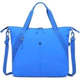 Smart Bags Mikro Poly Kumaş Büyük Boy Kadın Omuz Çantası 3335 - Mavi