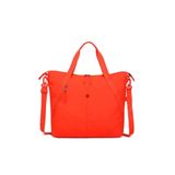 Smart Bags Mikro Poly Kumaş Büyük Boy Kadın Omuz Çantası, Turuncu