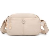 Smart Bags Mikro Poly Kumaş Mini Boy Postacı Kadın Çantası 3339 - Bej