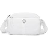 Smart Bags Mikro Poly Kumaş Mini Boy Postacı Kadın Çantası 3339 - Beyaz