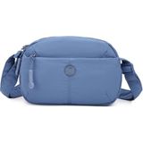 Smart Bags Mikro Poly Kumaş Mini Boy Postacı Kadın Çantası 3339 - Mavi