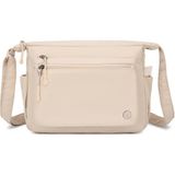 Smart Bags Mikro Poly Kumaş Postacı Kadın Çantası 3146 - Bej
