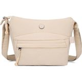 Smart Bags Mikro Poly Kumaş Postacı Kadın Çantası 3342 - Bej