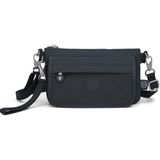 Smart Bags Minik Boy Krinkıl Kumaş Kadın Postacı Çantası Smart Bags 1191 - Siyah
