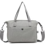 Smart Bags Nano Metalik Kumaş Kadın Omuz Çantası BC 3127 - Koyu Gri - 0TB-Siyah