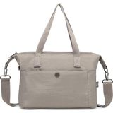 Smart Bags Nano Metalik Kumaş Kadın Omuz Çantası BC 3127 - Vizon