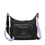 Smart Bags Parlak Kumaş Çapraz Askılı Kadın Postacı Çantası 3251