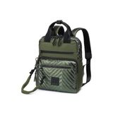 Smart Bags Parlak Kumaş Küçük Boy Askılı Kadın Sırt Çantası 3250 - Yeşil