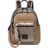 Smart Bags Parlak Kumaş Küçük Boy Askılı Kadın Sırt Çantası 3252 - Taba