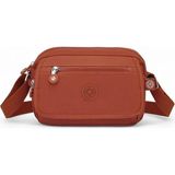 Smart Bags Postacı Kadın Çantası Krinkıl Kumaş 3166 - Kiremit